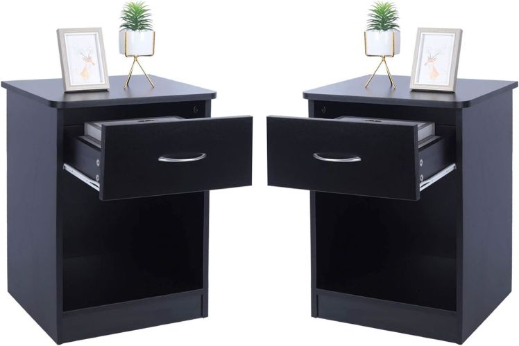 2 pcs of lack nightstand with Drawers, End Table Bedroom Side Tables Bedside Cabinets 2 pcs of lack nightstand with Drawers, End Table Bedroom Side Tables Bedside Cabinets