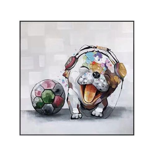 Cute Dog Baby Graffiti Oil Painting Abstract Art Animal Pet Canvas Posters Wall Pictures for Living Room Home Decoration Cute Dog Baby Graffiti Oil Painting Abstract Art Animal Pet Canvas Posters Wall Pictures for Living Room Home Decoration