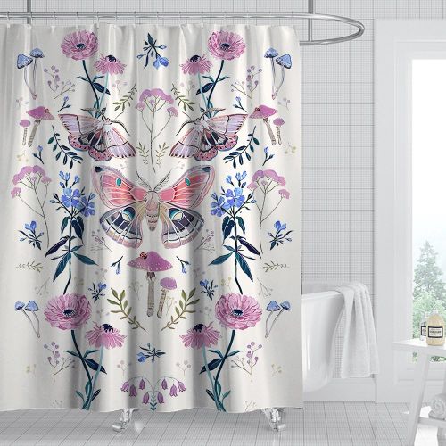 Digital Print-free Bathroom Curtain