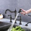 Stainless steel kitchen faucet