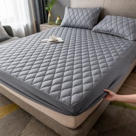 Waterproof Mattress Protector Urine Separation Simmons Protective Pad Sets (Option: Distinguished Gray-180 X220 Fitted Sheet)